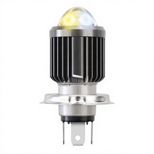 Motorcycle E-bike LED Headlight Fisheye Lens