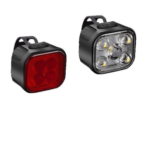 Bicycle Led Headlights Taillights Night Riding Set Long Endurance Rainproof