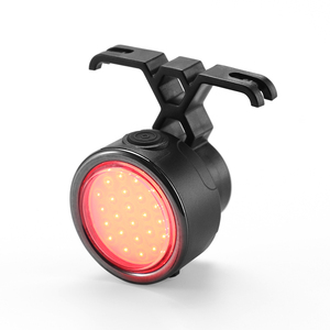 JOHORSE Smart Bicycle Brake Tail Light USB-C Rechargeable 24 COB LED 100 Lumens