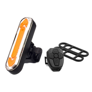 DREAMS'LIGHT 36 LED Rechargeable 380mAh Bicycle Turn Indicator Taillight Induction Wireless Remote Control Rear Bike Light