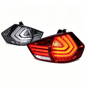 Nissan Rogue X-Trail Red LED Running Brake Tail Light