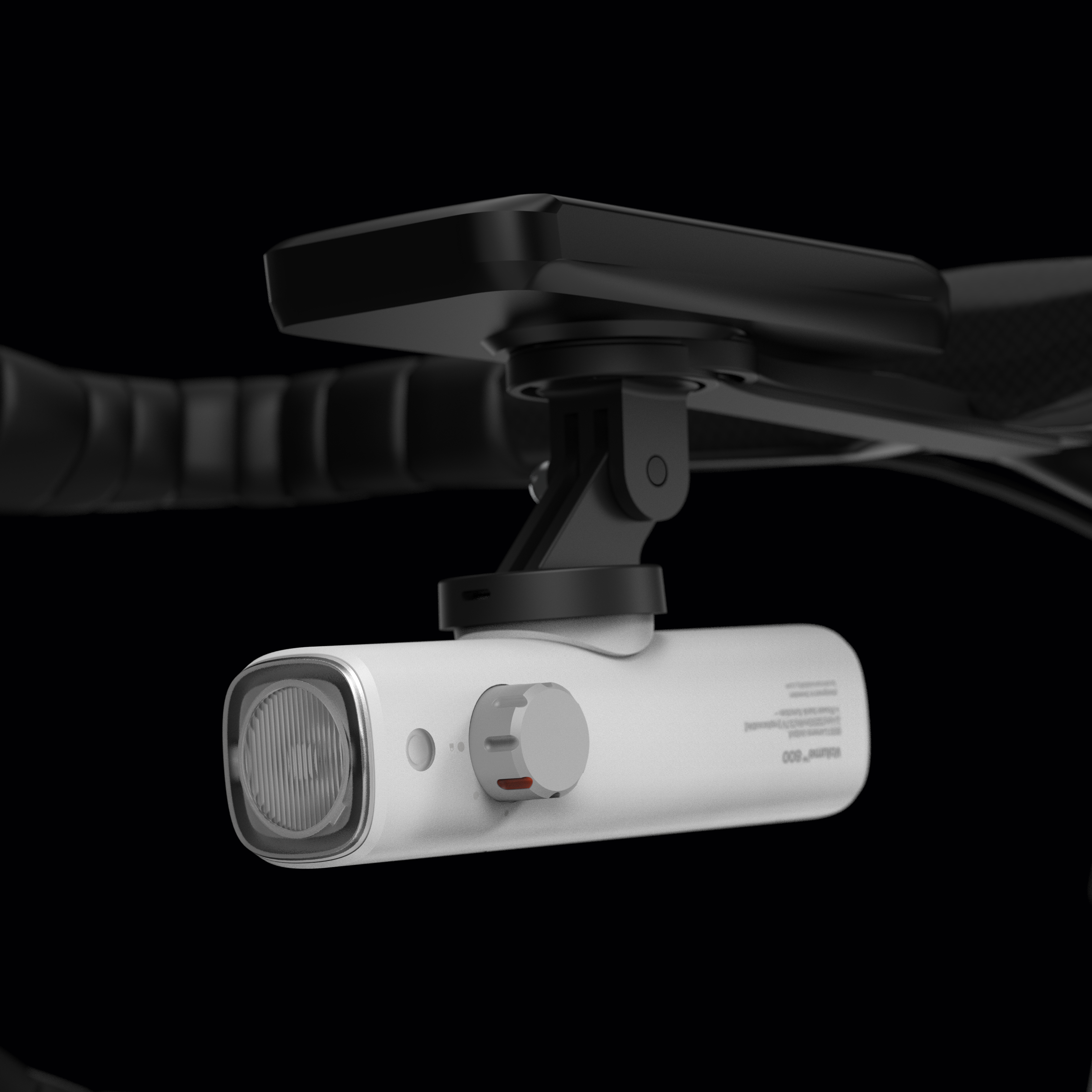 Under-mounted Volume series headlight with Garmin adapter