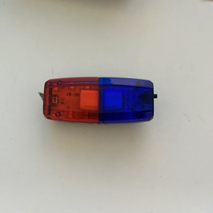 Rechargeable LED Shoulder Light Clip-on Flashing Lamp