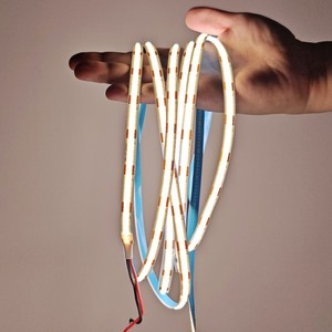 12V 24V 8mm FCOB Flexible LED Strip Light CRI 95