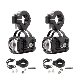 Motorcycle LED Front Light 10-80V High Quality Double Color LED Light