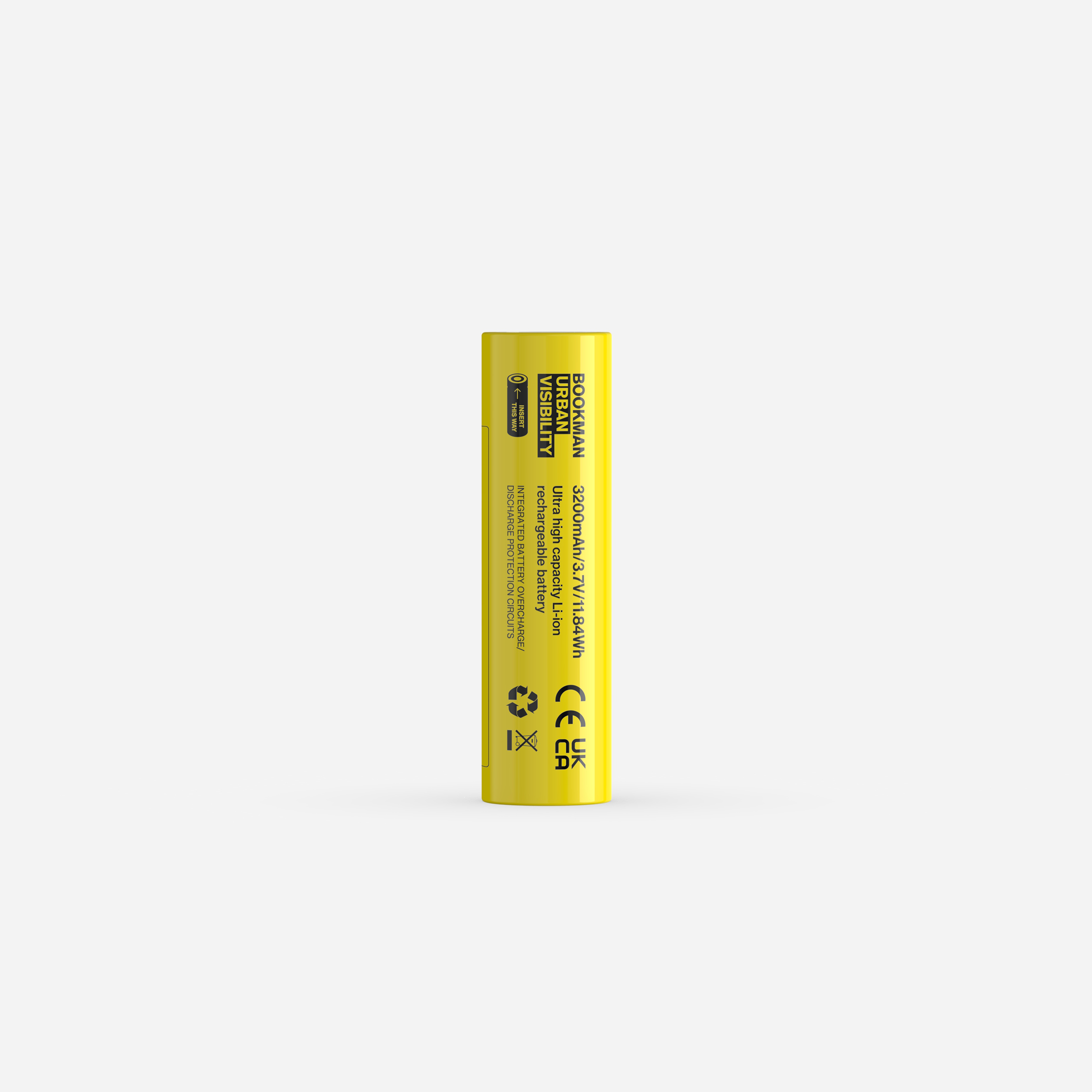 Extra Battery Volume 800 - 3200 mAh 18650 Li-ion battery cell