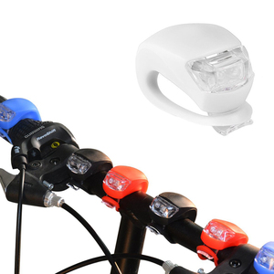Promotional Four Operating Modes Silicone Portable Led Front Bike Light and Taillight