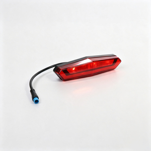 Reliago E-Bike Rear Light 36-48V LED Tail Light for HITWAY BK5 Electric Bike